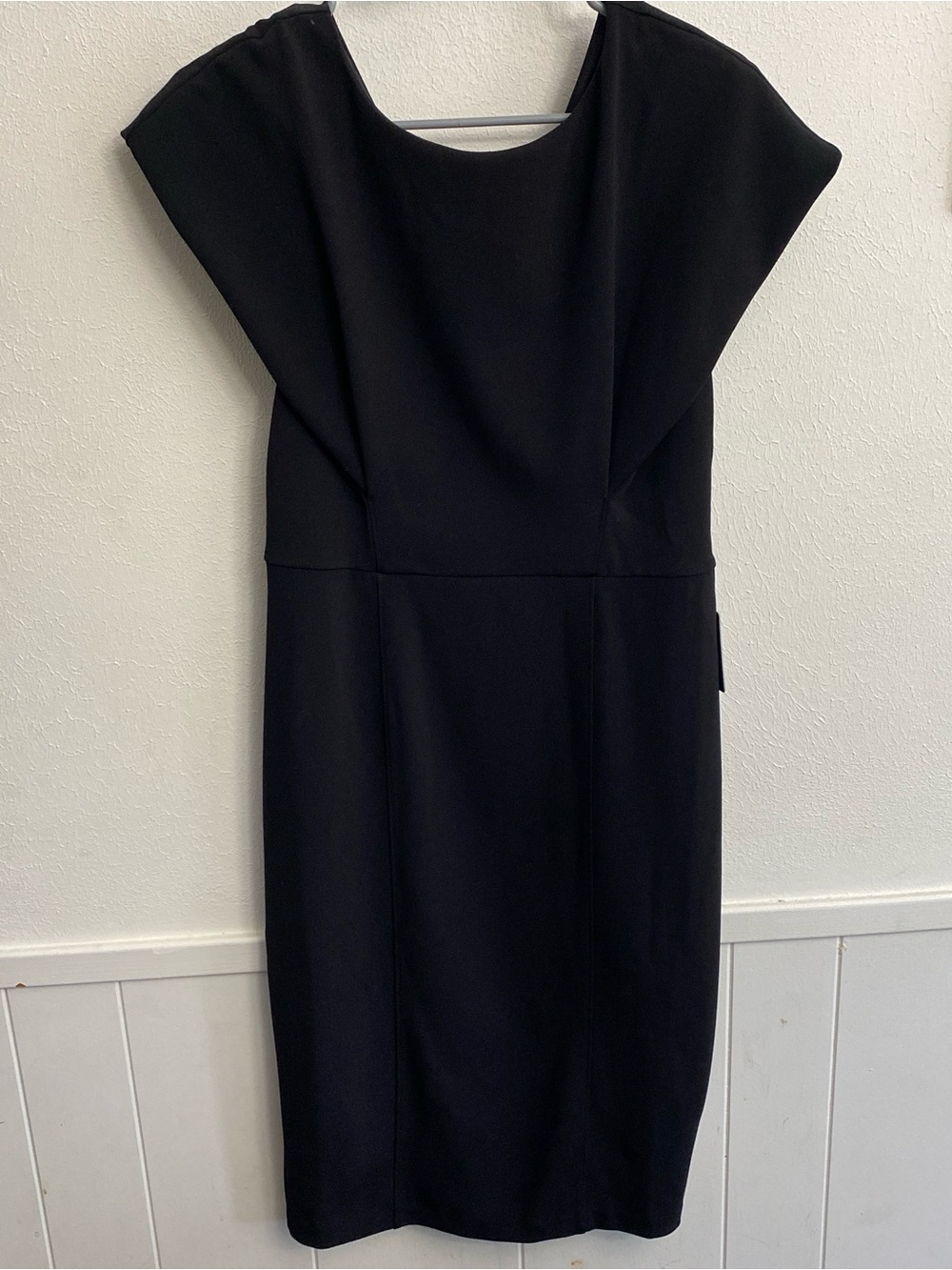 Express Black Midi Sheath Dress